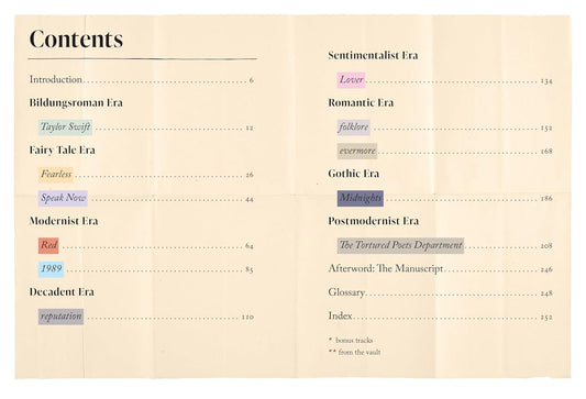 Taylor Swift by the Book: the Literature behind the Lyrics, from Fairy Tales to Tortured Poets