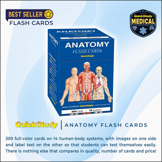 Medical terminology flash cards and study guides