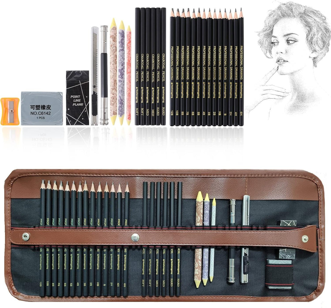 Adult coloring books and colored pencils for stress relief