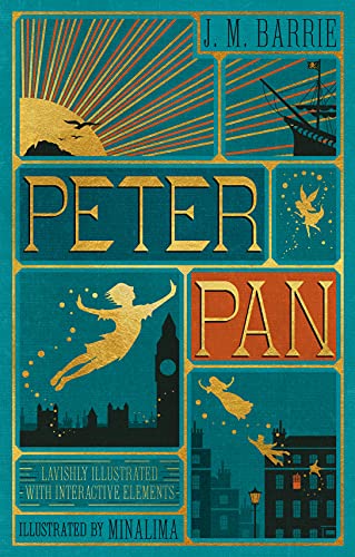 Peter Pan (Minalima Edition) (Lllustrated with Interactive Elements) book cover
