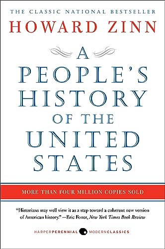 A People's History of the United States by Howard Zinn, Paperback book cover