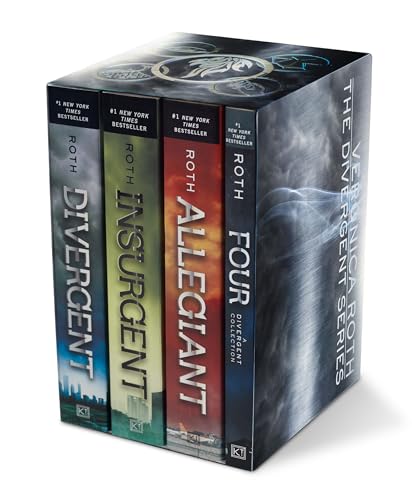 Divergent Series Set: Divergent, Insurgent, Allegiant, Four book cover