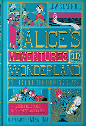 Alice's Adventures in Wonderland (Minalima Edition): (Illustrated with Interactive Elements) book cover