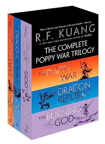 The Complete Poppy War Trilogy Boxed Set: The Poppy War / The Dragon Republic / The Burning God book cover