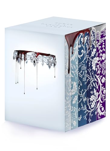 Red Queen 10th Anniversary Deluxe 5-Book Box Set with Stenciled Edges: Red Queen, Glass Sword, King's Cage, War Storm, Broken Throne book cover
