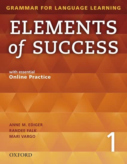 Elements of Success 1 Student Book with Essential Online Practice book cover