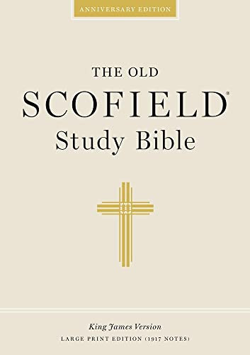 Old Scofield Study Bible-KJV-Large Print by Kohlenberger, John R, III, Hardcover book cover