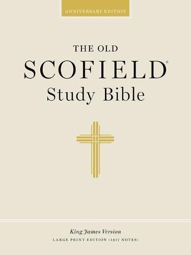 Old Scofield Study Bible-KJV-Large Print by Oxford University Press, Leather book cover