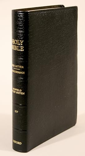Old Scofield Study Bible-KJV-Classic by C I Scofield, Leather book cover