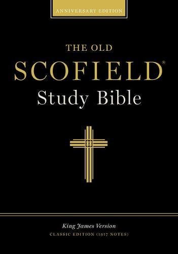 Old Scofield Study Bible-KJV-Classic: 1917 Notes by C I Scofield, Leather book cover