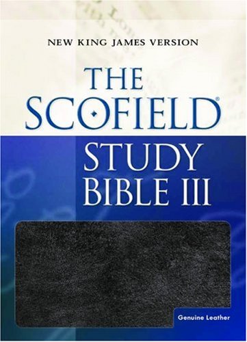 Scofield Study Bible III-NKJV by Oxford University Press, Leather book cover