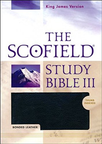 Scofield Study Bible III-KJV by Oxford University Press, Bonded Leather book cover