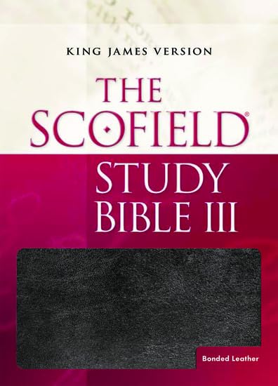 Scofield Study Bible III-KJV by Oxford University Press, Bonded Leather book cover