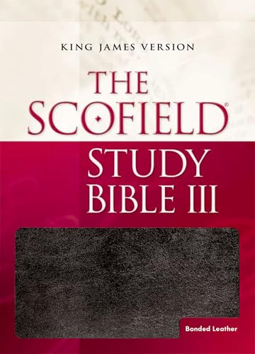 Scofield Study Bible III-KJV by Oxford University Press, Bonded Leather book cover