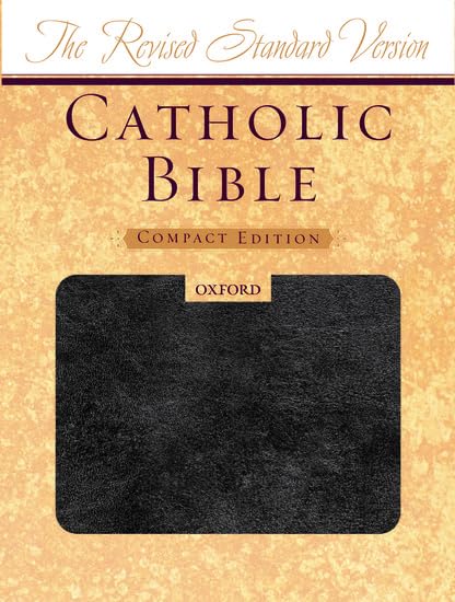 Catholic Bible-RSV-Compact by Oxford University Press, Imitation Leather book cover