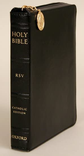 Catholic Bible-RSV-Compact Zipper by Oxford University Press, Imitation Leather book cover