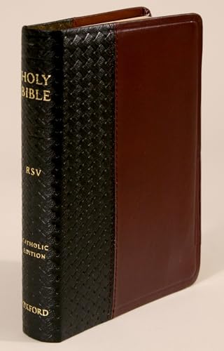 Catholic Bible-RSV-Compact by Oxford University Press, Bonded Leather book cover
