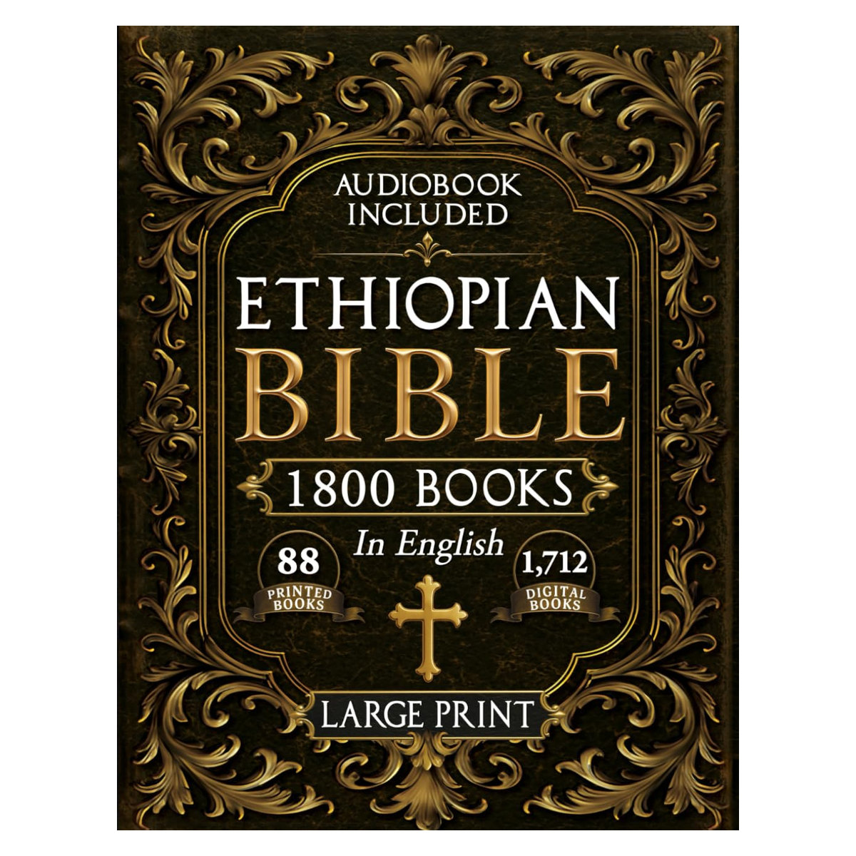 Lost Books of the Bible 3-Book Set — Complete Restored Ethiopian Bible (88 Books), The Books of Enoch 1-2-3 & The Book of Giants | Large Print, Illustrated, Audiobook Included