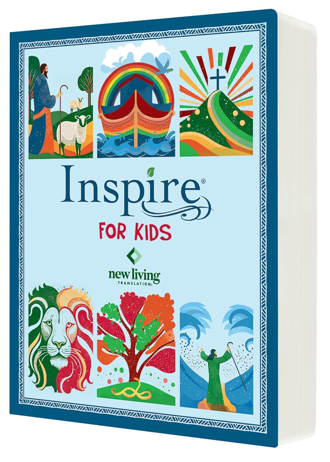 Inspire Bible for Kids NLT (Softcover): the Bible for Coloring & Creative Journaling