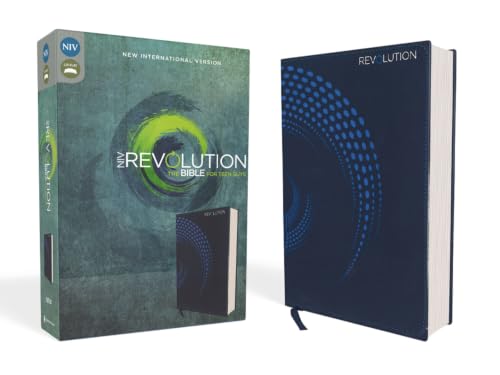 NIV, Revolution Bible, Imitation Leather, Blue: The Bible for Teen Guys (Special) by Livingstone Corporation, Imitation Leather book cover