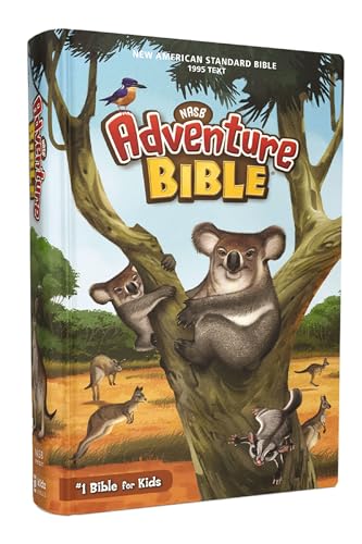 Nasb, Adventure Bible, Hardcover, Full Color Interior, Red Letter Edition, 1995 Text, Comfort Print by Lawrence O Richards, Hardcover book cover