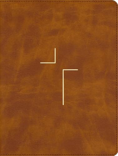 The Jesus Bible, ESV Edition, Leathersoft, Tan by Passion Publishing, Imitation Leather book cover