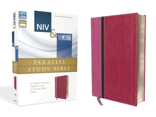 Parallel Study Bible-PR-NIV/MS by Zondervan, Imitation Leather book cover