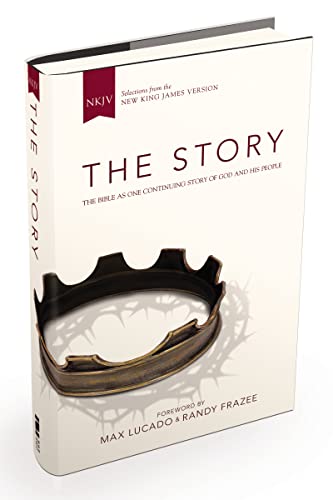 NKJV, the Story, Hardcover: The Bible as One Continuing Story of God and His People by Zondervan, Hardcover book cover