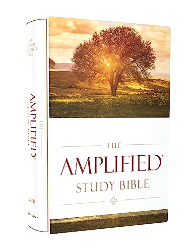 Amplified Study Bible, Hardcover by Zondervan, Hardcover book cover