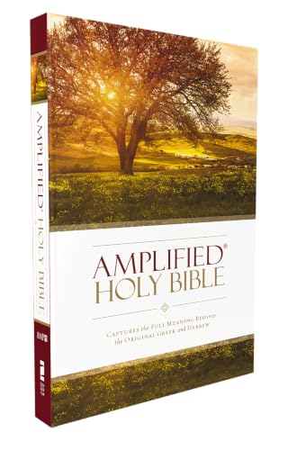 Amplified Bible-Am: Captures the Full Meaning Behind the Original Greek and Hebrew by Zondervan, Paperback book cover