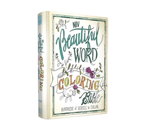 Beautiful Word Coloring Bible-NIV: Hundreds of Verses to Color by Zondervan, Hardcover book cover