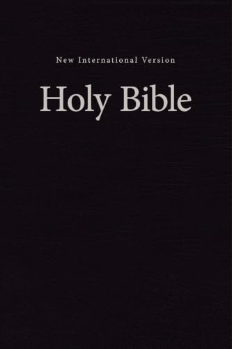 NIV, Value Pew and Worship Bible, Hardcover, Black (Special) by Zondervan, Hardcover book cover