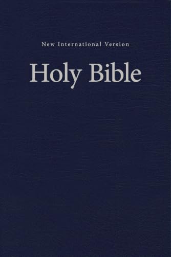NIV, Value Pew and Worship Bible, Hardcover, Blue (Special) by Zondervan, Hardcover book cover