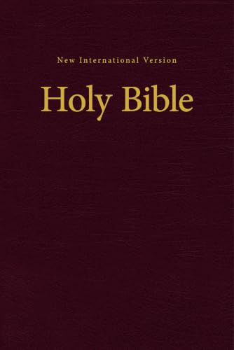 NIV, Value Pew and Worship Bible, Hardcover, Burgundy (Special) by Zondervan, Hardcover book cover
