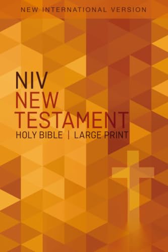 NIV, Outreach New Testament, Large Print, Paperback (Special) by Zondervan, Paperback book cover
