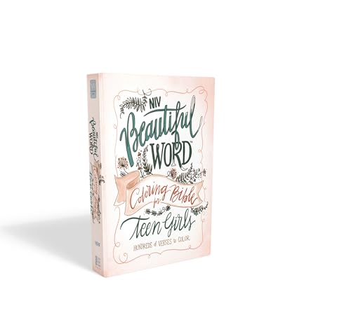 NIV, Beautiful Word Coloring Bible for Teen Girls, Hardcover: Hundreds of Verses to Color (Special) by Zondervan, Hardcover book cover
