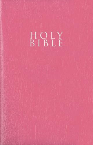 Niv, Gift and Award Bible, Leather-Look, Pink, Red Letter Edition, Comfort Print by Zondervan, Paperback book cover