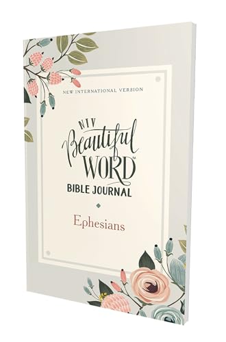 Niv, Beautiful Word Bible Journal, Ephesians, Paperback, Comfort Print by Zondervan, Paperback book cover