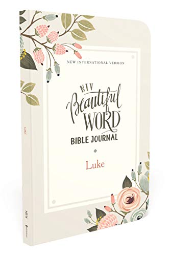 Niv, Beautiful Word Bible Journal, Luke, Paperback, Comfort Print by Zondervan, Paperback book cover