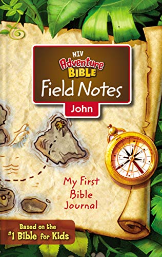 Niv, Adventure Bible Field Notes, John, Paperback, Comfort Print: My First Bible Journal by Zondervan, Paperback book cover