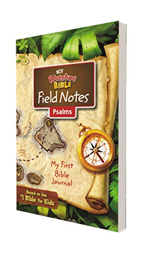 Niv, Adventure Bible Field Notes, Psalms, Paperback, Comfort Print: My First Bible Journal by Zondervan, Paperback book cover