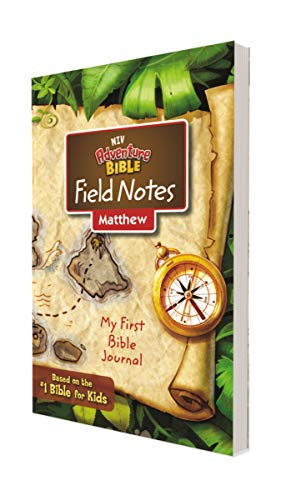 Niv, Adventure Bible Field Notes, Matthew, Paperback, Comfort Print: My First Bible Journal by Zondervan, Paperback book cover