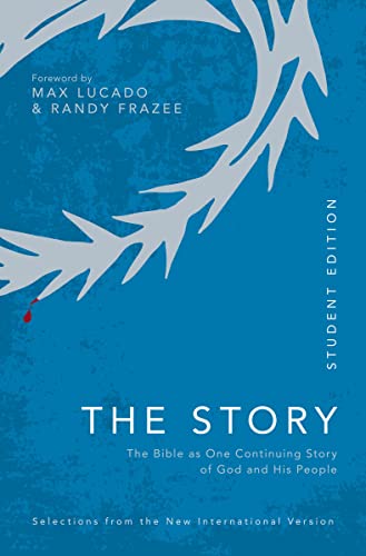 Niv, the Story, Student Edition, Paperback, Comfort Print: The Bible as One Continuing Story of God and His People by Zondervan, Paperback book cover