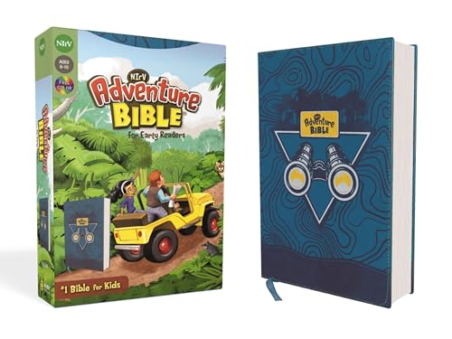 Nirv, Adventure Bible for Early Readers, Leathersoft, Blue, Full Color by Lawrence O Richards, Imitation Leather book cover