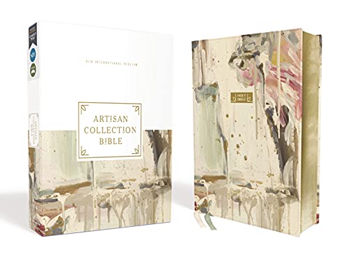 Niv, Artisan Collection Bible, Leathersoft, Multi-Color/Cream, Red Letter, Comfort Print by Zondervan, Imitation Leather book cover