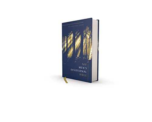 Niv, Men's Devotional Bible (by Men, for Men), Hardcover, Comfort Print by Zondervan, Hardcover book cover