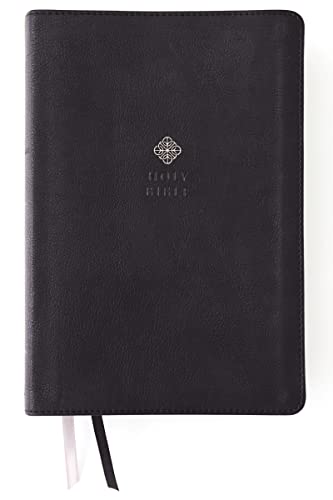 Niv, Men's Devotional Bible (by Men, for Men), Large Print, Leathersoft, Black, Comfort Print by Zondervan, Imitation Leather book cover