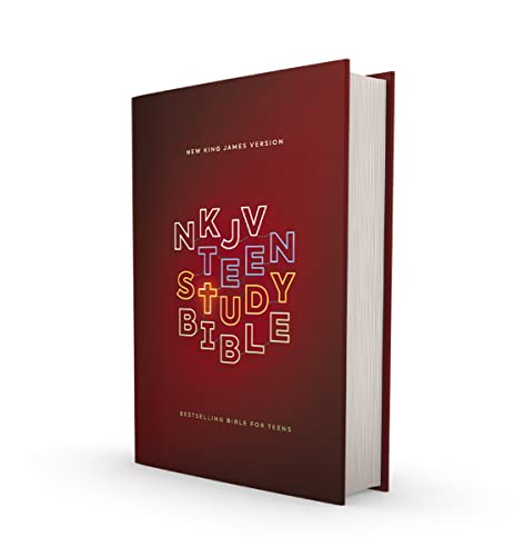 Nkjv, Teen Study Bible, Hardcover, Comfort Print by Lawrence O Richards, Hardcover book cover