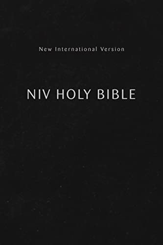 Niv, Holy Bible, Compact, Paperback, Black, Comfort Print by Zondervan, Paperback book cover