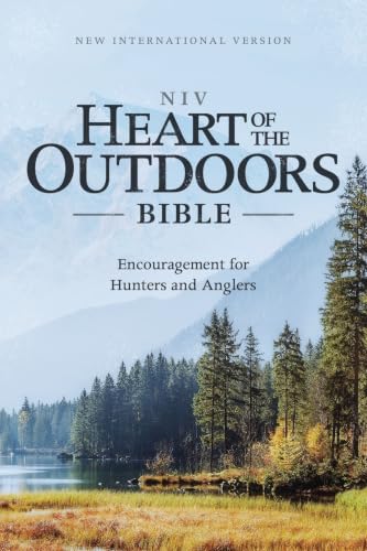 Niv, Heart of the Outdoors Bible, Paperback, Comfort Print: Encouragement for Hunters and Anglers by Zondervan, Paperback book cover